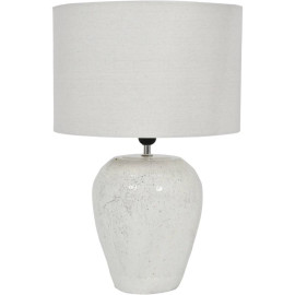 Speckle Glazed Table Lamp with Shade 